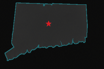 Connecticut service area map