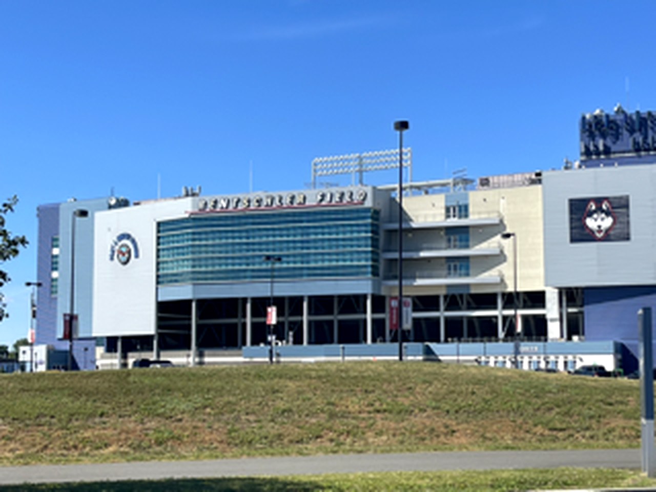 Pratt and Whitney Stadium at Rentschler Field in East Hartford, Connecticut