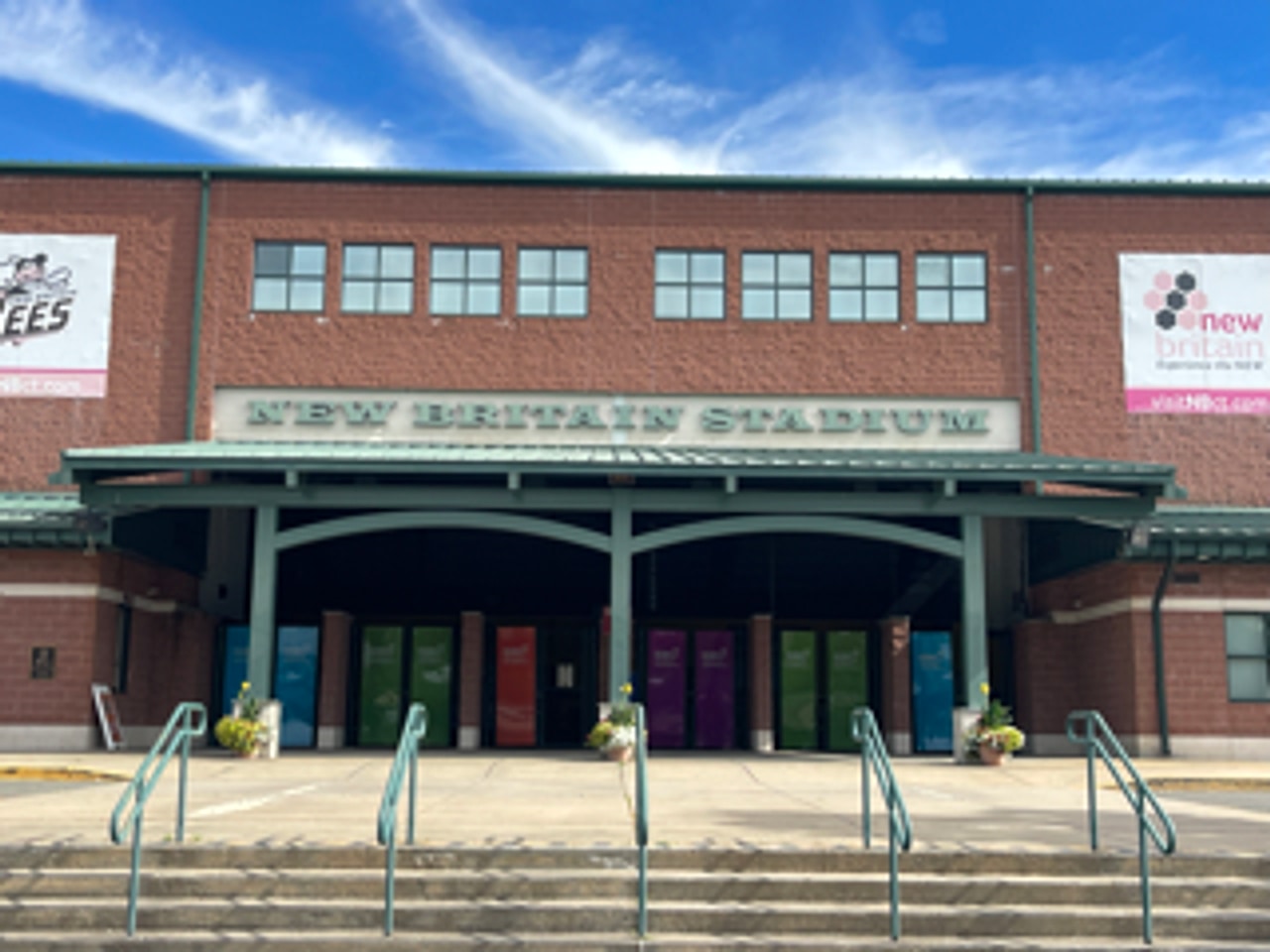 New Britain Stadium home of the New Britain Bees in New Britain Connecticut