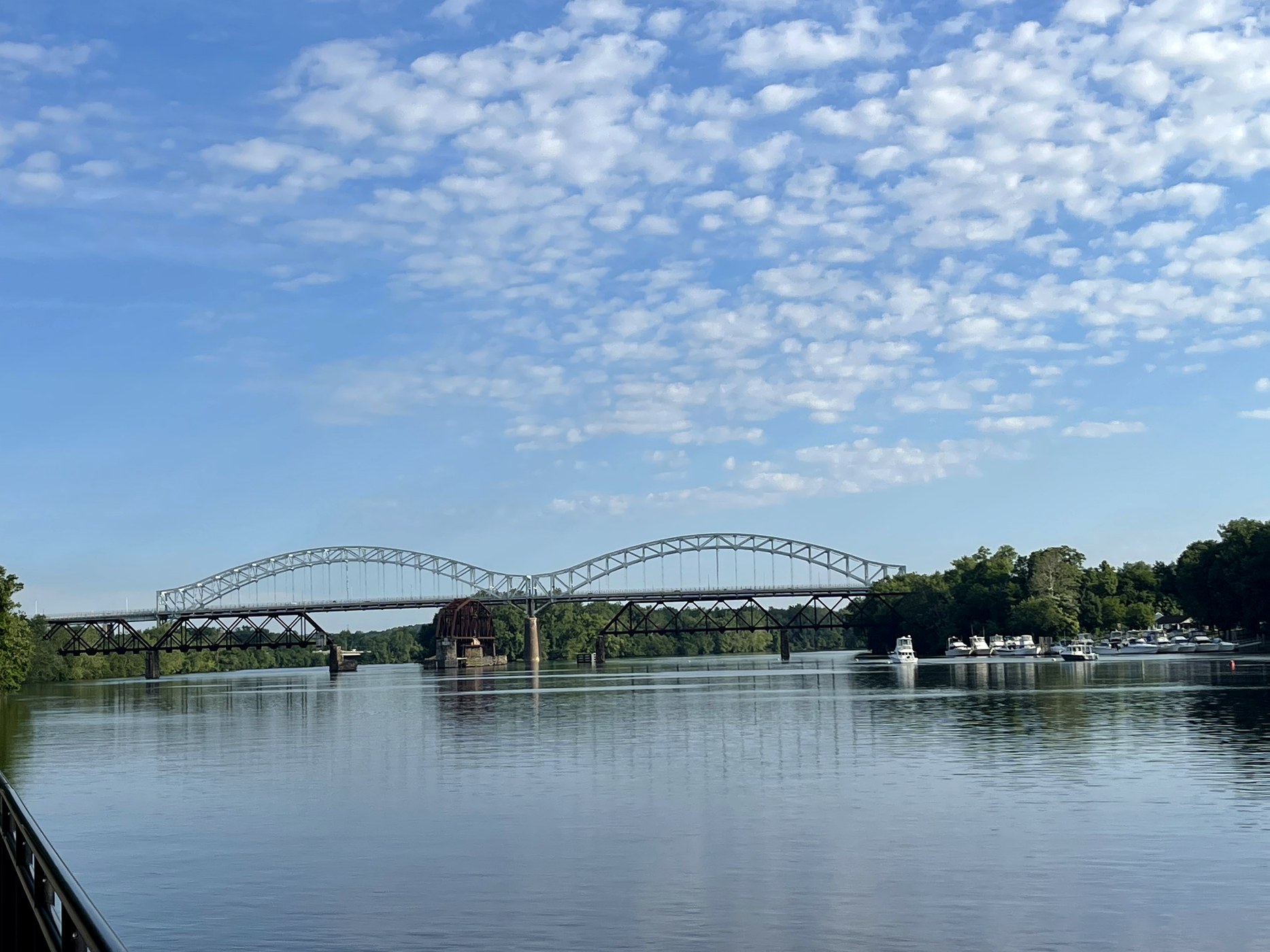Arrigoni Bridge over the Connecticut River in Middlesex County