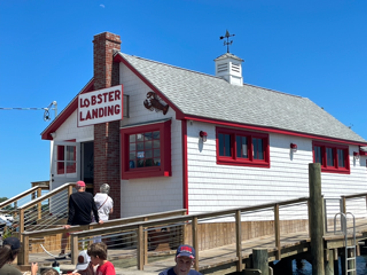 Lobster Landing at Clinton Harbor in Clinton Connecticut