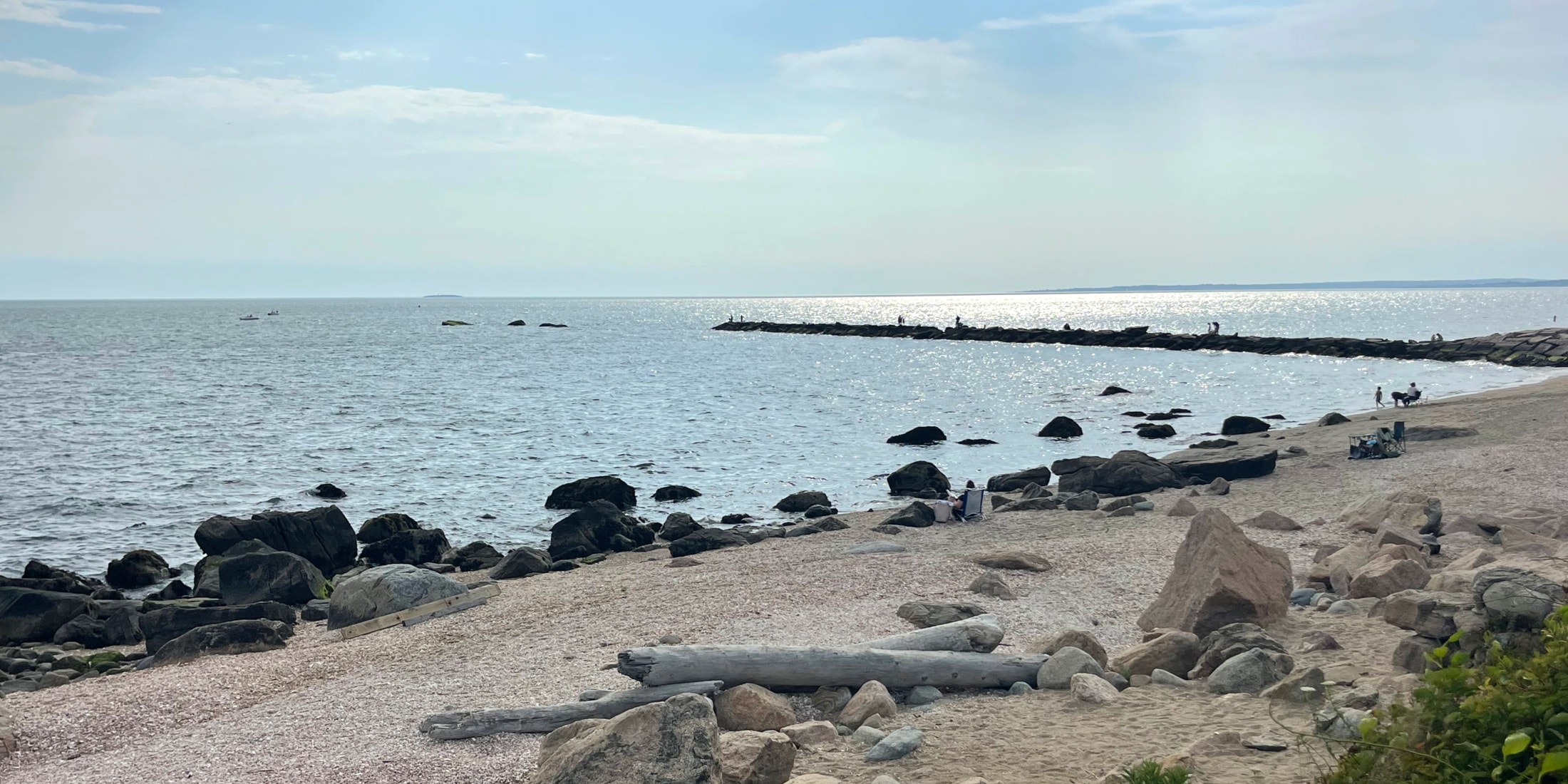 Meigs Point at Hammonasset Beach State Park in Madison, Connecticut