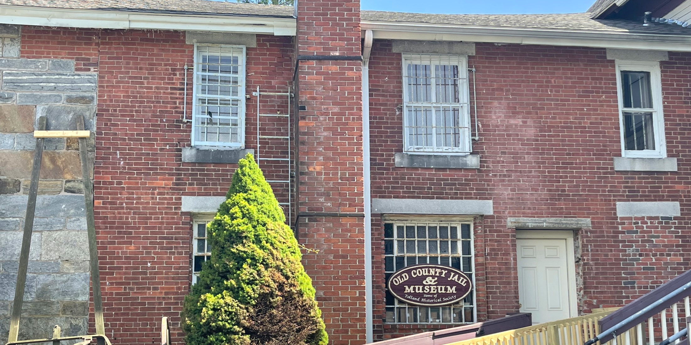 Old Tolland County Jail and Museum in Tolland, Connecticut
