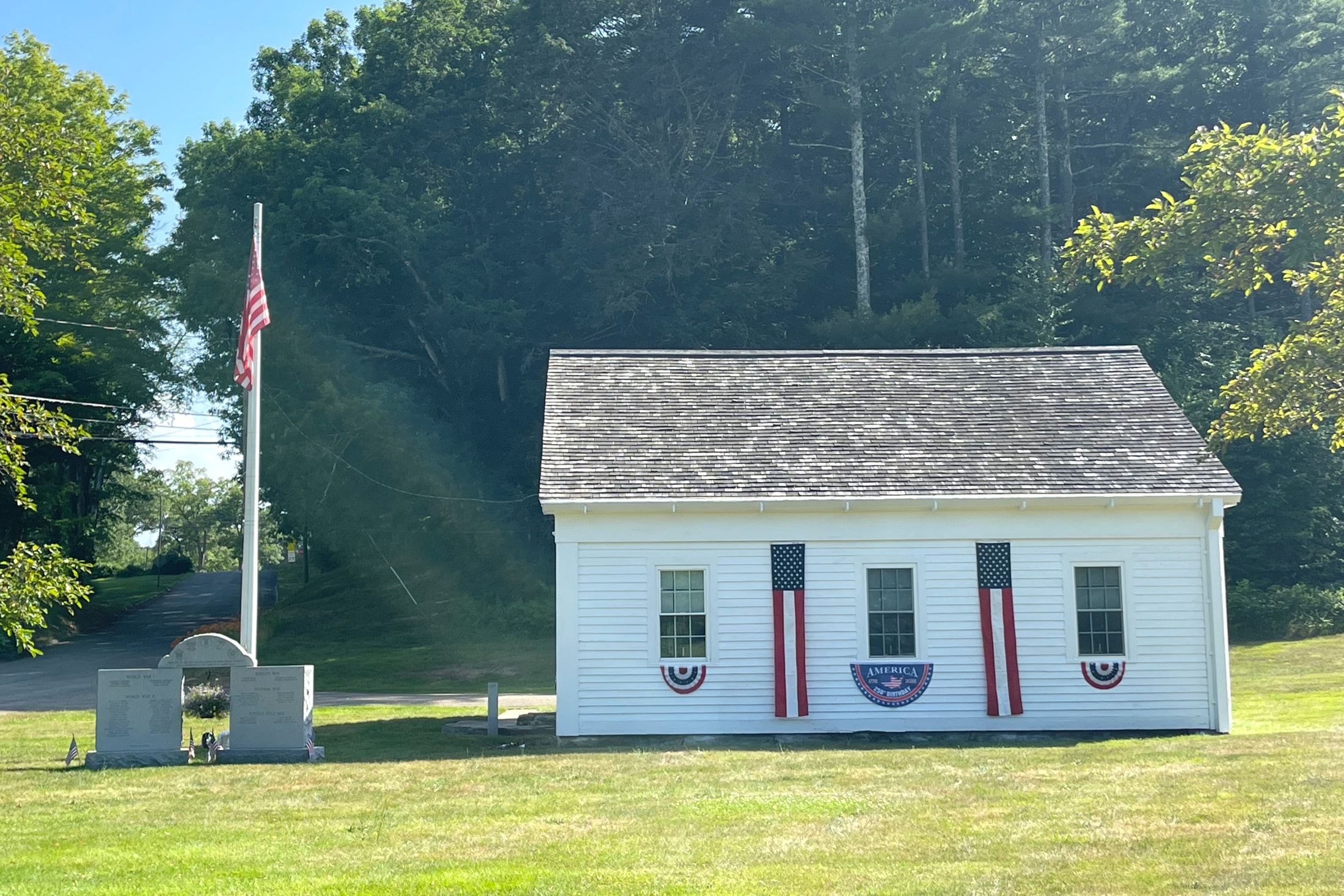 Union town-center civic building and memorial in Union, Connecticut