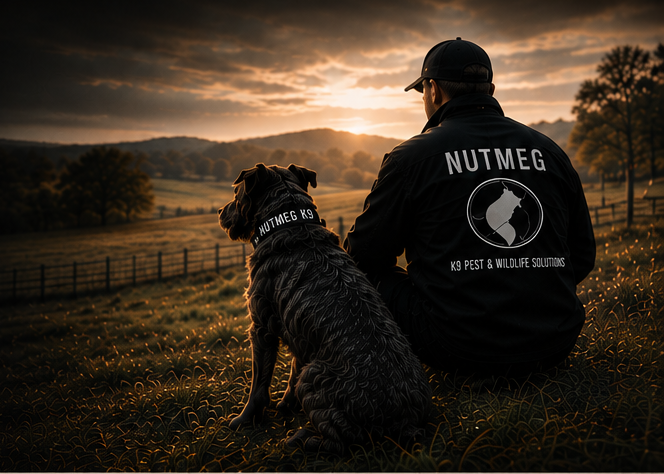 Working dog foundation behind Nutmeg K9 Solutions